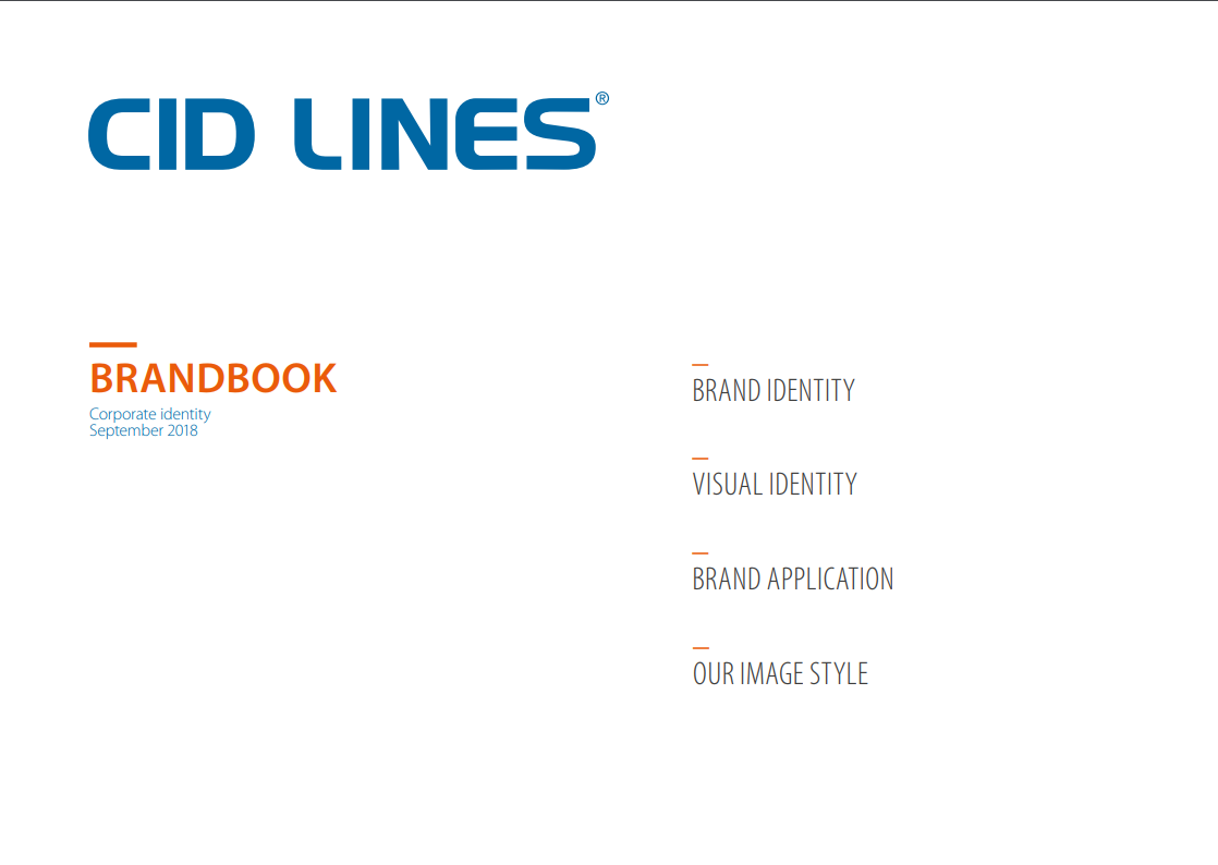 Brandbook CID LINES