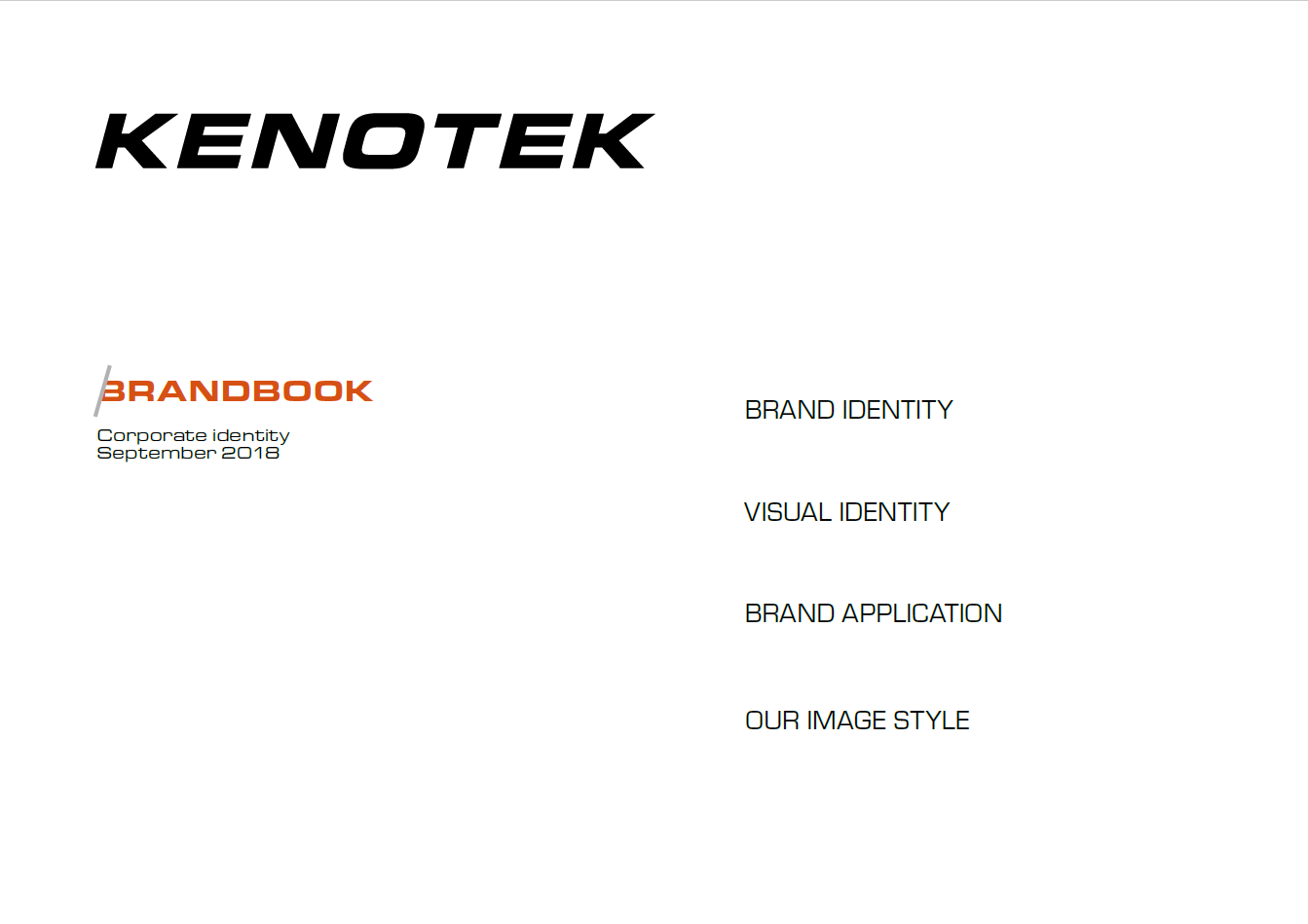 Brandbook Kenotek