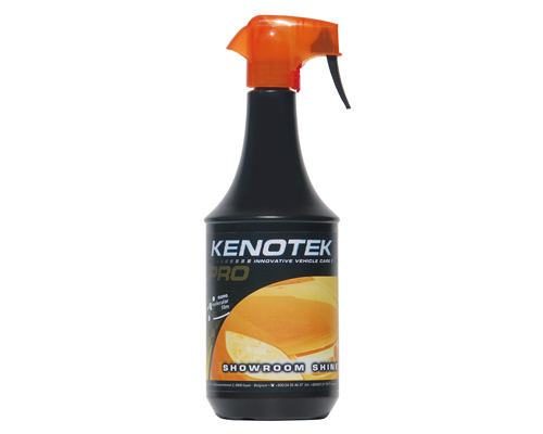 The correct use of KENOTEK SHOWROOM SHINE