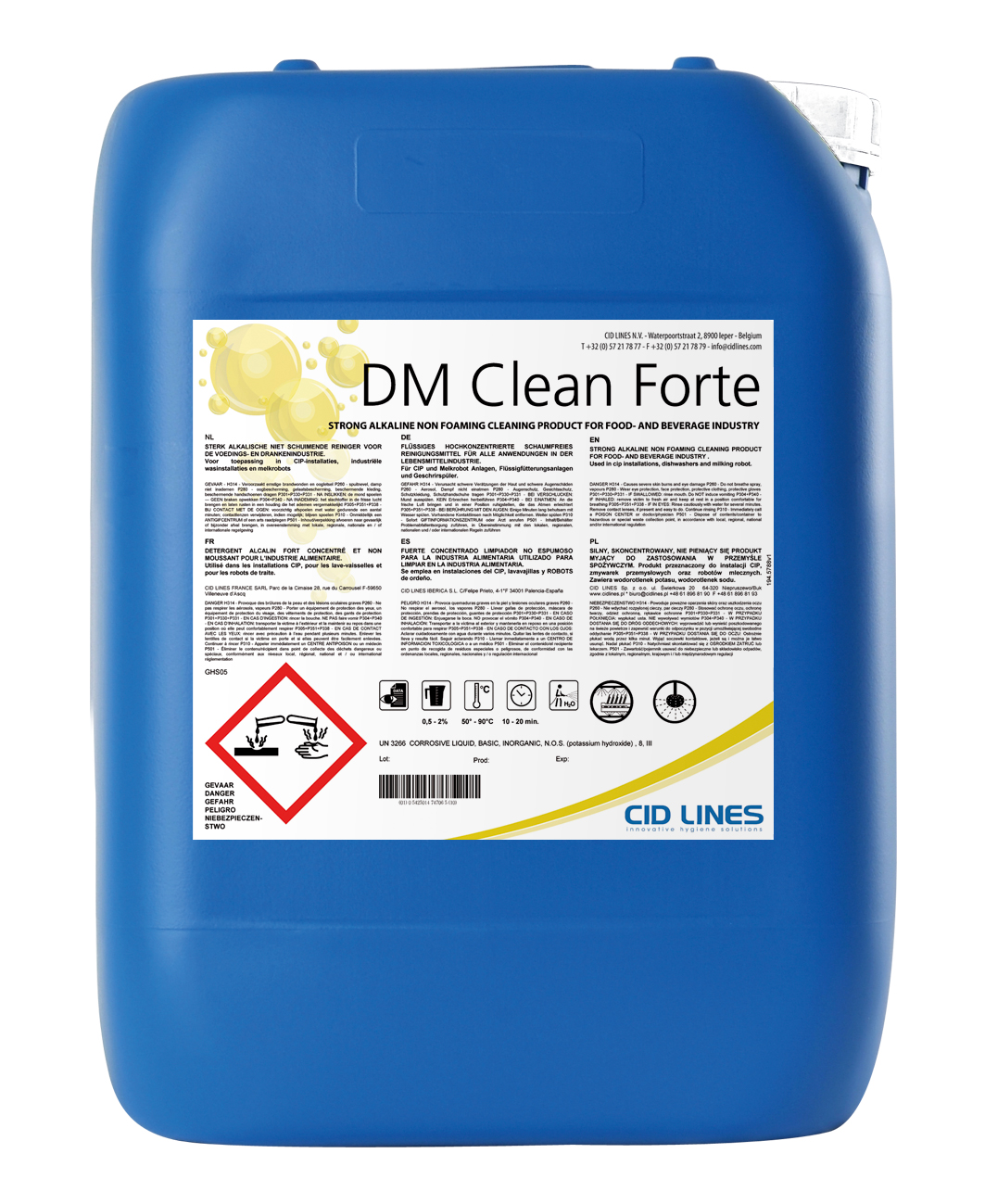 DM Clean Forte: optymalizacja czyszczenia systemów CIP