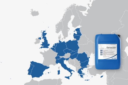 Kenocidin® als diergeneesmiddel geregistreerd.