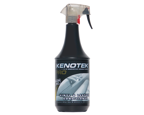 The correct use of KENOTEK VINYL & LEATHER CONDITIONER 